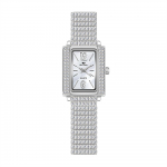 BEE SISTER BS Naiste randme ruudukujulised sihverplaadiga k&auml;ekellad Kleit Kuldkell Naiste k&auml;ekellad Roostevabast terasest h&otilde;bedane kell Naiste naiste kvartskellad Without box h&otilde;be