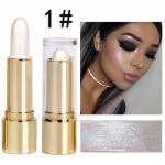 3D-n&auml;gu kirgastav highlighter Stick Cosmetics N&auml;okontuurimine Glitter Highlighter Stick peitepulk meigit&ouml;&ouml;riist 1#