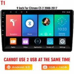 Icreative For Citroen C5 2008-2017 2 Din Android 10 autoraadio Multimeedia videopleier Navigatsioon GPS Autoraadio Stereo HU