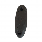 BSP998 Must kroom 1.6 Stantsitud m&auml;rk Monogrammembleem Renault Clio jaoks 119 mm x 39 mm