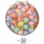 Akr&uuml;&uuml;lhelmed V&auml;rvilised ripats-s&uuml;dame-lillede amuletid ehete valmistamiseks DIY kaelakeed K&otilde;rvar&otilde;ngad K&auml;sit&ouml;&ouml; Aksessuaarid 01 15x15mm 10pcs