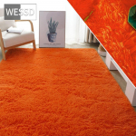 P&otilde;hjamaade stiilis pl&uuml;&uuml;sis vaip elutuppa Mitmev&auml;rviline roosa valge kohev magamistoa vaip, pehme shggy matt lastele 80x160cm