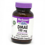 Dimet&uuml;&uuml;laminoetanool, DMAE 100, Bluebonnet Nutrition 50kaps (72393009) 50vcaps