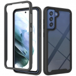 L&auml;bipaistev akr&uuml;&uuml;list telefoni &uuml;mbris Samsung Galaxy S21 Fe S23 S22 Ultra 5g S20 Plus S21 A54 A14 A34 A53 A33 A13 A73 &uuml;mbriste jaoks Coque for Galaxy A33 5G tumesinine v&auml;rv