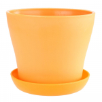 V&auml;rviline mini plastikust lillepott sukulentne taim lillepott kodukontori sisustus One Size oranž