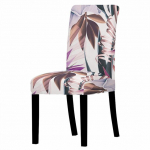 Elastne s&ouml;&ouml;gitooli kate Strech Leaf Print Tool Slipcover istmekatted K&ouml;&ouml;gitaburetid Protector Kodupeo banketi sisustus Universal Size