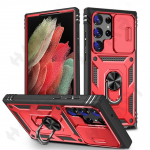 &Uuml;mbris Samsung Galaxy S23 S22 S21 Ultra Fe Plus A53 A13 4g 5g Sisseehitatud 360 &deg; P&ouml;&ouml;ratav r&otilde;ngas tugijala s&otilde;jalise klassi p&otilde;rutuskate Samsung S20 FE roosa