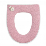 WC-istmepadi Cute Teddy Velvet WC-poti t&otilde;mblukk WC-istme kate WC-istme katte pesumasin WC-poti kaitsja WC-pott pink