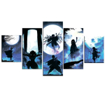 Moodne l&otilde;uendimaal HD prinditud seinakunst Modulaarsed pildid 5 t&uuml;kki Anime r&uuml;hma ninjad plakatid elutoa kaunistus raamita 20x35cm*2 20x45cm*2 20x55cm*1