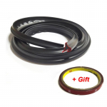 Auto kapoti tihendi riba tuuleklaasiga spoileri t&auml;iteaine kaitse serva ilmastikuriba ribad kleebis auto lisaseadmed Toyota C-HR CHR 2018-2023 jaoks must