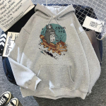 Jaapani anime multifilm Totoro Hoodie Naiste Kawaii Pusad Miyazaki Hayao Studio Ghibli Harajuku Hallid Pusad Unisex Pusa M