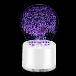 Creative USB Mosquito Killer LED-lamp Fly Bug putukal&otilde;ksu l&otilde;ksu Decor valgusti *Peacock
