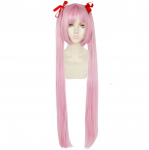 Anime Women Long Wig Cosplay Danganronpa Utsugi Kotoko kost&uuml;&uuml;m Dangan Ronpa Teine episood Kuumakindlad juuksed ( Peakatted puuduvad ) One Size roosa