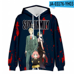 Spy x Family Hoodie Meeste Moemantel Anime Spy x Family 3D Prinditud Pusad Kid Hip Hop Naiste Pusa mantel poiste kapuuts, T&uuml;drukute higi XXXL