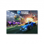 Rocket League M&auml;ng Plakatitoa sisustus Videom&auml;ng Neoonautoprindid Seinakunst Moodne poistetuba Elutuba Kodukaunistus L&otilde;uendimaal 50X70cm No Frame