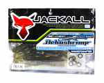 Jackall Soft Lure Neko krevetid, 5,3 tolli roheline k&otilde;rvitsakaart (6422)