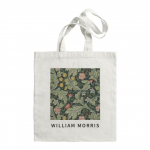 Vintage lehtlill William Morrise kandekott Korduvkasutatav k&auml;ekott Naiste &otilde;lgadele Kokkupandav moodne l&otilde;uend Suure mahutavusega ostukotid 24*26cm
