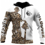 Metsat&ouml;&ouml;line Metsamets Mootorsaag Retro Pullover 3DPrint Meeste/naiste t&auml;navar&otilde;ivad vabaaja naljakad kapuutsid Suurem&otilde;&otilde;tmelised Harajuku XL