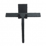 Silikoonist du&scaron;ikabiini klaasipuhastid triipudevabad konksuga klaasipuhastid du&scaron;i uste autoakna kaabitsa jaoks L must