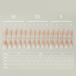 Gradient Halo V&auml;rv Pikad kunstk&uuml;&uuml;ned Roosa Lihtne Mood Naiste T&uuml;drukud Kunstk&uuml;&uuml;ned Ilut&ouml;&ouml;riistad Trend Naistele Kaunid Kunstk&uuml;&uuml;ned