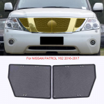 Auto putukakindel &otilde;hu sisselaskeava kaitsekate Airin Insert Net Vent Racing grillfilter Nissan Patrol Y62 2017-2025 tarvikule