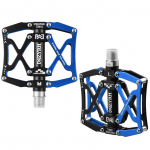 Maastikujalgratta pedaalid Kerged alumiiniumist jalgrattapedaalid MTB maanteeratta pedaalide platvorm must