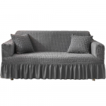 Stretch Jacquard diivani kate Diivani katted elutoa tugitooli diivani katted 1/2/3/4 istekohaga 1 Seat 90-140cm