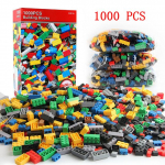 DIY 1000 PCS klassikalised osad mudel ehitusplokid haridus ideed komplektid t&uuml;kid linna loomingulised t&auml;iskasvanute m&auml;nguasjad Loov disainer