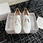 Nahast kingad naistele Pearl Decorate &uuml;lipehme ehtsast nahast rihmaga Oxford Flats Femme kingad 35 beež