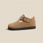 Jalatsid Naine &Uuml;mmargused vabaaja tossud Naistele Slip-on Loafers Karusnaha kleit Talvine Retro Slip On Naiste talvesaapad 35 hall v&auml;rv