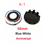 4 tk 56 mm 60 mm 68 mm 10 tihvti 50. aastap&auml;eva auto ratta rummu jaoks keskkatte veljekorgid m&auml;rgi embleemi logo Auto v&auml;listarvikud A-1