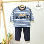 Laste fliisist aluspesukomplekt s&uuml;gis- ja talvine pikkade varrukatega soe kodukandmine poistele ja t&uuml;drukutele 90cm