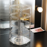 K&otilde;rvar&otilde;ngad Ehtekarbi n&auml;idiku raam P&ouml;&ouml;rlev Suure mahutavusega mitmekihiline l&auml;bipaistev telg rippuvad k&otilde;rvar&otilde;ngad kaelakee riiul. 16cm by 16cm by 29cm