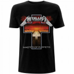 Metallica Masters Of Puppets Cross Band Merch Unisex T-s&auml;rgid S