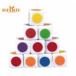 V&auml;rvilised t&auml;ringud &ndash; 10 tk, 16 mm, p&otilde;hiv&auml;rvide &otilde;petamine, l&otilde;busad &otilde;ppem&auml;ngud, vastupidav akr&uuml;&uuml;l, 6-poolne hariv v&auml;rvituvastuse t&auml;ring 16mm