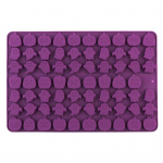 Koeraluu silikoonvormid mittenakkuvad suure mahutavusega toidukvaliteediga minivormid kummikommidele &scaron;okolaadikommidele punane