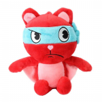 HTF Happy Tree Friends Palus nukum&auml;nguasi Flippy Fliqpy P&auml;hkel, helbed t&auml;idisega Loom Lammy Cosplay Rekvisiidid F&auml;nnid Kollektsioon Lastele Kingitused spargli