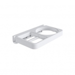 2-&uuml;hes seinale kinnitatav f&ouml;&ouml;nihoidik Lihtne paigaldamine Tugeva kandev&otilde;imega f&ouml;&ouml;nihoidja vannitoatarbed valge