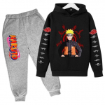 Naruto Hoodie Laste riided Poiste Pusad Avatar Kakashi Harajuku Lahtised dressipluusid Top S&uuml;gise kevade O kaelaga Pulloveri komplektid 160