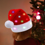 J&otilde;ulum&uuml;ts J&otilde;ulupeakatted Rekvisiidid LED-j&otilde;uluvana s&uuml;ttib lavaesinemiseks Cosplay 38cm for Kids