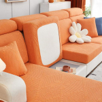 K&otilde;rge venivusega sametdiivan istmepadja kate istmepadi diivan tolmuvastane libisemisvastane kate m&ouml;&ouml;blikaitse lemmikloomadele lastele Back cover S 1pc tumehall v&auml;rv