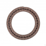 Klassikalise kitarri inkrusteeritud Soundhole akustiliste rosettide osad - +, 88mm