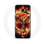 &Uuml;mbris Samsung Galaxy S7 Edge Hunger Games Movie Logo jaoks