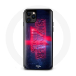 Iphone 12 Pro Max Stranger Thingsi logo l&auml;bipaistev &uuml;mbris, 4. hooaja treiler 2022