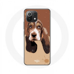 &Uuml;mbris Xiaomi Mi 11 Lite Basset Hound koera n&auml;o jaoks
