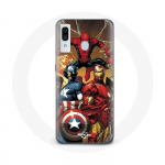 Coque pour Samsung Galaxy A20e Avengers invaders Anciens soldats