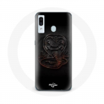 Coque pour Samsung Galaxy A30 Cobra Kai S&eacute;rie Logo Affiche