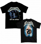 Metallica Ride The Lightning Heavy Metal Band Badhabitmerch Unisex T-s&auml;rk S