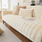 Jerking Cat Sense Rabbit pl&uuml;&uuml;sist diivanipadi elutoa diivan paksendatud soe diivani kate libisemiskindlast seljatoest riidest r&auml;tik 70x70cm 1pcs