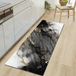 Luksuslik kullast marmorist k&ouml;&ouml;gimatt Pehme paksendatud k&ouml;&ouml;gimatt Veekindel libisemiskindel &otilde;likindel p&otilde;randamatt 60*180cm